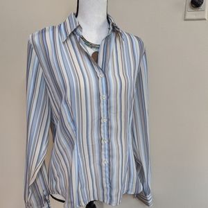 Stripped Button Up